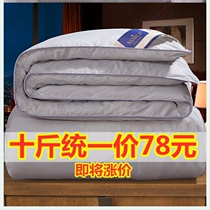 Mulberry silk quilt air conditioning quilt cotton summer cool quilt double quilt core thickened winter quilt single spring and autumn quilt student dormitory