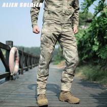 Dislike soldiers ruins camouflage tactics military fan pants mens autumn and winter military fans outdoor slim Toe Toe tooling tools trousers