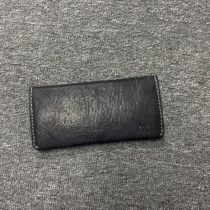 Heavy-pound rare RRL handmade cow leather wallet ticket holder for leather goods to sell one less hand Slow no man bag