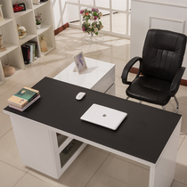 Leather table mat book writing desk mat oversized mouse pad custom cropped laptop desk mat