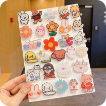 Japanese childrens brooch female cartoon schoolbag decoration pin ins pendant badge cute small jewelry bag accessories
