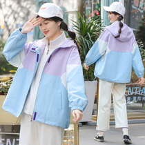 High School junior high school students Spring Suit Girl Big Boy Girl fashion Korean spring coat two-piece college style