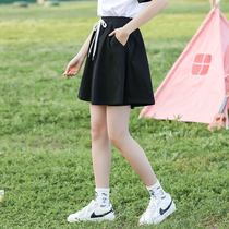 High School students sports shorts loose five-point pants young girls Summer Girls summer thin skirt pants