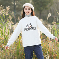 2020 winter with new girls winter dress college style junior high school students Korean version of thick plus velvet clothes college style