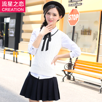 Meteor Love Girl Autumn and Winter Korean Sweater Women Pullover Knitted base shirt Horsefree V Collar Sweater Tide