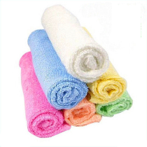 5 pieces of bamboo fiber kitchen towels and dishwashers cloth with more cleaning towels handkerchiefs degreasing and Decontamination 25 * 25cm