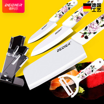 Delier Ceramic Knife Kitchen Knife Set 5 Piece Cutter Family German Kitchen Knife Peeling Knife Fruit Knife