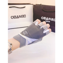 Fitness gloves Half fingers Men and women Summer and thin instruments Training Cycling Single lever Sport riding anti-slip and breathable