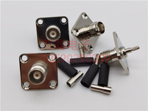 High-quality pure copper TNC-KF-1 5 coaxial head sincere TNC female head generous plate 25*25 RF connector