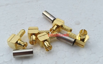MCX-JW-1 5 RF 75 ohm coaxial head high frequency MCX male bend 75-1 5 HD SDI signal connector