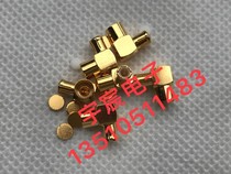  MCX-JWB3 RF coaxial microwave connector MCX male elbow RG402 SFT50-3 Semi-flexible semi-rigid connector