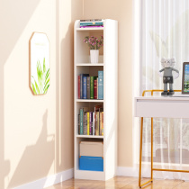 Simple child floor bookshelves leaning against wall minima PROVINCE SPACE CONTAINING HOME MULTILAYER SHELVE NARROW SLIT SMALL BOOK CABINET