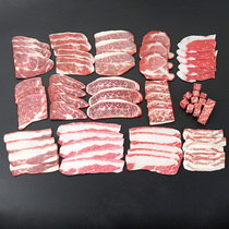 Simulation food props fake pork raw beef bacon snowflake steak beef grain cowboy bone model refrigerator display
