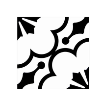 Hon Senel Nordic geometric floor tiles Background wall All black and white tiles Cuisine anti-slip tiles Brick Balcony 1164