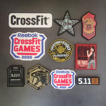 Outdoor Tactical Vest Badge 3D PVC Rubber Magic Sticker Sports Arm Chapter CrossFit Multiple sticker