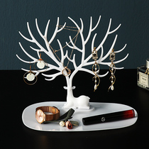 Entrance key storage decoration living room desktop rack dresser storage box plastic creative jewelry rack artifact