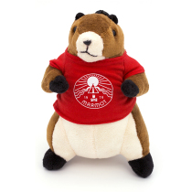 Marmot Groundhog Outdoor Men and Women Hanging Accessories Groundhog Doll Doll