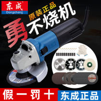 Dongcheng angle grinder Cutting machine polishing machine High-power polishing machine Small industrial grade household 09-100S