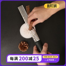  Stainless steel mill Grinding cinnamon powder Lemon shavings knife Cheese cheese shavings Chocolate shavings knife