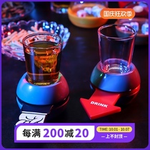 Creative personality drinking turntable toys Russian entertainment cheer game props bar KTV wine supplies