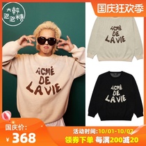 MINO Songhao same as Korean duty-free shop ADLV sweater sweater knitwear 21 autumn new men and women KNLFRF