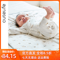 cutelife Urine Mat baby waterproof washable Seasons breathable pure cotton Double sided Available with oversized Two-sided Urine Mat