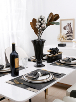 Modern Light Lavish Western Meal Cushion Superior Sensory board Dining Towel Suit Nordic Dinner Plate Insulation Mat Cloth Table Mat Customised