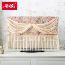  TV cover 50 55-inch TV cover hanging 60 65-inch European high-end boot without dust cover cover cloth