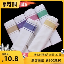 Pure cotton mouth cloth cup cloth special cloth for wiping glasses net cloth hotel non-hair loss red wine glass rag cup cloth