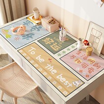 Ins wind silicone desk mat writing desk tablecloth mat can be cut to primary school students' desktop study desk mat