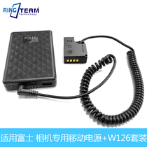 W126 Spring Fake Battery Camera Power Supply for Fuji X-A1 X-A2 X-A3 X-E1 X-E2