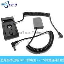 NP-F970 power supply plate BLS1 S5 false battery applicable Olympus E400 E410 E420 E450