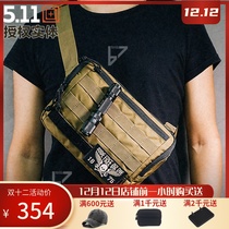 USA 5 11 new military fans running bag 56573 crossbody anti-splashing tactical shoulder bag multi-function tactical bag 511