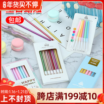 Birthday Candles Crystal Colored Threaded Candles Creative Party Smoke Candles Bake Cake Decorate Candles Gold