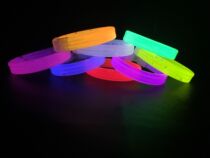 Custom fluorescent luminous stick triple ring luminous bracelet Concert flash stick DIY bracelet bracelet LOGO printing