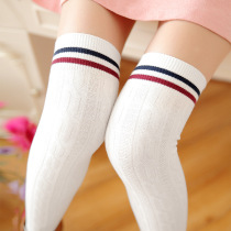 Autumn Winter Style Stockings Stockings Woman Pure Cotton Overknee Socks High Cylinder Day Socks Lady Jk Day Series Pile Socks College Wind Sock Socks