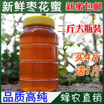 Fresh and mature date nectar farmers home-grown jujube honey pure natural wild authentic native honey 2kg