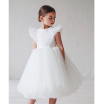 Childrens dress Princess dress puffy gauze foreign girl performance clothes birthday evening dress June 1 chorus performance costume