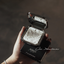 Clear feeling hold ~ KIKO water lotus honey powder cake makeup control oil lasting low light particles delicate 7 5g