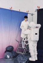 Studio gradient seamless photo cloth canvas pp paper Europe and America shooting still life background clothing portrait fashion pet