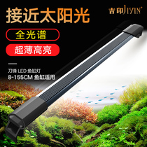 Jiyin fish tank light led light Waterproof lighting Aquarium aquatic plant light Full spectrum clip light stand small lamp tube