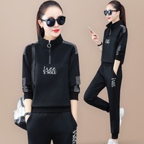 Tide Card CVY Sports Suit Women 2022 Spring Autumn New Loose Collar Clothing Fashion Foreign Air Display Slim two sets