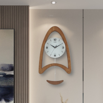 Smooth fashion clock modern simple wall clock living room light luxury creative home fashion clock atmospheric silent hanging watch