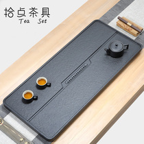 Pick up some tea set Ujinshi tea tray natural fire rock home office simple tea set size stone tea table