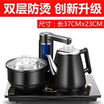 On the kettle automatic kettle automatic bottom electric water pumping tea special embedded tea table integrated tea table