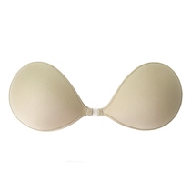 Invisible bra wedding dress with silicone strapless underwear breast stickers Womens Small breasts gathered on the breast stickers