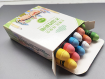 Childrens blackboard drawing board easel water-soluble dust-free graffiti chalk set color pen non-toxic and tasteless whiteboard pen color