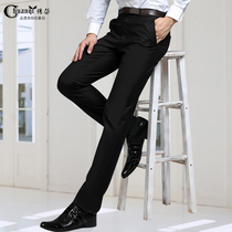 Suit pants non-iron slim black trousers mens business dress professional straight casual autumn suit pants boys pants