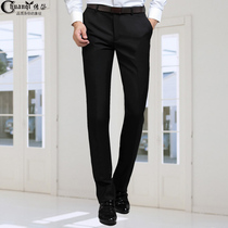 Trousers Mens slim-fit non-ironing suit pants Mens business formal suit pants Summer thin professional casual long pants