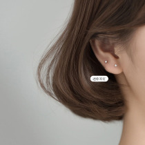 Moissanite earrings 18k white gold ear bone nails mens and womens earrings diamond earrings raising ear hole earrings mini earrings drill